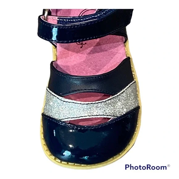 Livie & Luca Sundae Navy Patent 6 - Picture 3 of 9